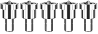 Magnetic Screw Holder for Drywall - 5-Piece 25mm Screwdriver Bits with Strong Magnetism for Quick Positioning