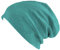 Oblique Unique Long Beanie XXL Mütze Slouch Trend Damen Herren (Türkis)