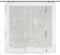 Home fashion Raffrollo Easy-Fix Scherli, Polyester, Stein, 130 x 100 cm