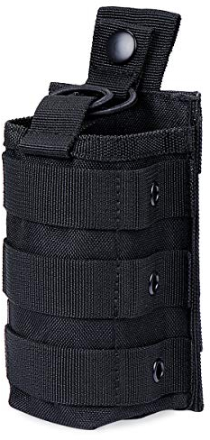KEESIN funkgeräteholster,Molle Tactikal Radio Multifunktions-Tasche für Walkie Talkie Radiohalter Walkie Talkie Funkgeräte Holster Funkgerät Pouch für Baofeng Motorola Midland CB Walkie Talkies