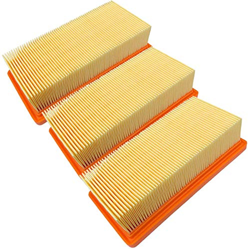 3 Stück Filter für Kärcher 6.415-953.0 AD2 AD3 AD4 Staubsauger ohne Gummirahmen