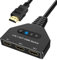 Splitter HDMI Switch HDMI, FOKKY HDMI Splitter 4K Automatico/Manuale Placcato 1 IN 3 OUT Porte Switch HDMI Supporta 4K / 3D / Uhd/Hd / 1080P per Xbox Ps4 Ps3 Blu-Ray Firestick HDTV e Apple TV