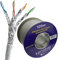 kenable CDL Micro Câble Ethernet S/FTP en cuivre blindé Catégorie 6A Blanc 100 m