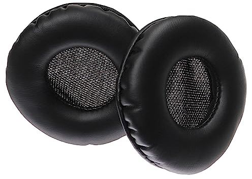vhbw Ohrpolster Ersatz Polster kompatibel mit Sony MDR-ZX330BT, MDR-ZX600, WH-CH500 Kopfhörer Headset, Schwarz
