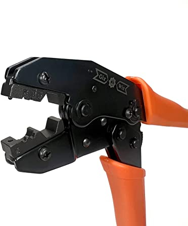 GIZWIZ RF Koaxial-Ratschen-Crimpzange Lite für RG8 RG11 RG174 RG213 LMR400 G-L3K