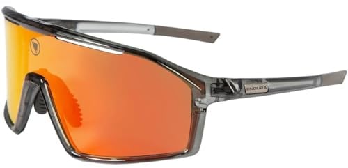 Endura Unisex Erwachsene Gabbro Radbrille II | HD-Gläser | Wrap-Around-Ausführung | Antibeschlagbeschichtung Brille, Grau, Einheitsgröße
