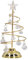 Bewinner Weihnachtsbaum-Tischlampe, Kristall-LED-Weihnachtsbaum-Lampen-Dekoration für Tischeingang, Weihnachtsdekoration, Weihnachts-Tischdekoration, Geschenke für Hochzeit, Geburtstag
