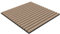 Tuda Grass Direct | Acoustic Wall Wood Veneer Panels Tiles Series 1-60cm x 60cm - Walnut (4 Pack)