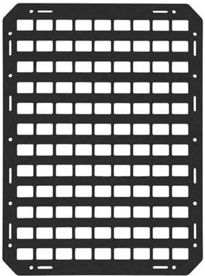 NYCEMAKEUP Tactically - Organizadores rígidos para respaldo de asiento de coche, panel Molles para vehículos, camión, panel de montaje táctico, placa de engranaje táctico, organizador de respaldo de