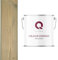 Q-Cover Holzlasur Grau-gelb 7034, 5L (ca.25m²-1 Anstrich) Satin Holzschutz Holzschutzlasur Lasur Wasserbasierte Innen Außen Lasur Abperleffekt Für Holz