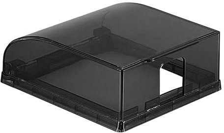 Electric Outlet Clear Cover | Clear Electric Outlet Cover for Water | Home Improvement Electric Outlet Protector Dust Cover for Bedroom, Bathroom, Kitchen