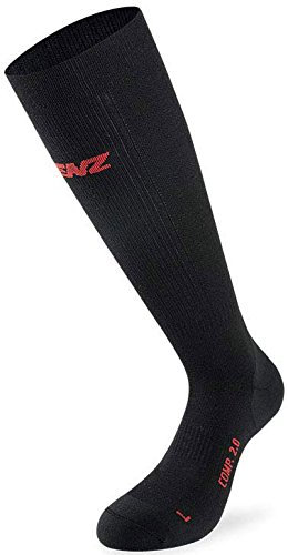 LENZ Compression Merino 2.0 Socken 2025 Black, XS