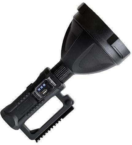 Artibetter 8000 Mah Wiederaufladbare Taschenlampe Für Den Außenbereich Hartes Licht Taschenlampe Mit Rutschfestem Griff Für Camping Wandern Notbeleuchtung