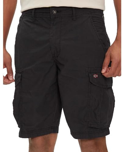 Napapijri Noto 2.0 Cargo-Shorts für Herren, Schwarz