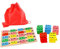 ERINGOGO 1satz Digital Computing Dominoes Spielzeug Teile Holz Bausteine Für Frühe Bildung Antworttafel Und Aufbewahrungstasche Fördert Intelligenz Und Kreativität