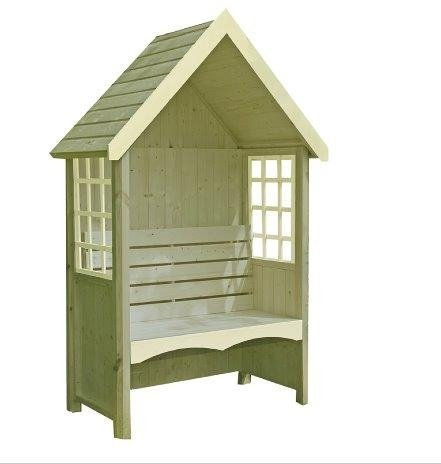 Shire Mimosa Arbour Garden Arch Seat Approx 4 x 2 Feet