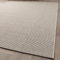 In- und Outdoor Teppich Halland Sisal Optik, Webteppich, in Silber, GUT Siegel Zertifiziert, Größe: 280x380 cm