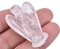 Hztyyier Ángel Guardián de Bolsillo Escultura de Estatuilla de ángel de Piedra Tallada Hecha a Mano Cristal Curativo Natural De Piedras Preciosas para la Decoración del Hogar(#2)