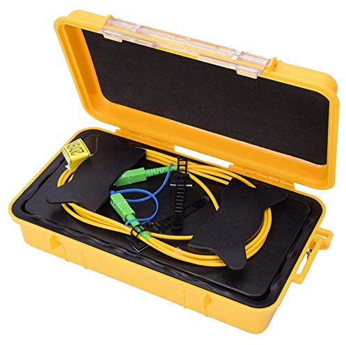 SC/APC-SC/APC Cable de prueba OTDR de modo único 500M, cable de extensión de cable de lanzamiento de modo único OTDR de fibra óptica 500M