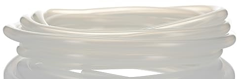 RS PRO Flexibler Schlauch, Ø 6.4 mm 9.6 mm Außen-ø Lichtdurchlässig Silikon 0 bar x 3 m