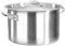 vidaXL Marmite Soupe Ragoût Sauce Cuisine Restaurant Hôtel Usage Domestique Maison Intérieur Durable Robuste 32 L 40x26 cm Acier Inoxydable