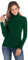 Enjoyoself Pull Femme Col Roulé Tricot Hiver Chaud Thermal Chic Ajusté Moderne Serré Col Montant Confortable sous-Pull Basique Pullover Laine Top Haut Manches Longues Vintage