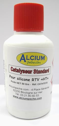 ALCIUMPECHE catalyseur Standard Seul pour Silicone rtv HT - 50 Grs - CATHT