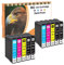 D&C T1295 Druckerpatronen kompatibel für Epson 129XL T1291 T1292 T1293 T1294 für Workforce WF-3520 WF-3540 WF-7525 WF-7515 Stylus SX-235W SX-425W SX-440W SX-445W SX-535W Office BX-630 (10-Pack)