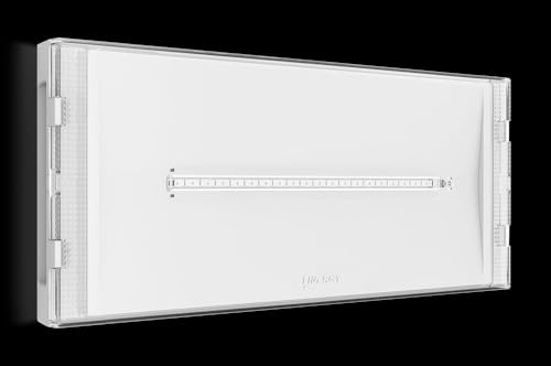 Linergy Lampada Emergenza Led, Selfie, 11W, IP42, SE/SA, 2 Ore autonomia, Batteria NI-MH 3,6 V 1,5 AH, SI11N20ABI