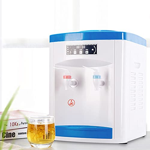 Dispensador de agua para oficina, enfriador de agua potable, dispensador de agua de escritorio, 550 W, máquina de beber eléctrica caliente y fría para 5-18 L de agua en cubo