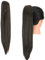 Gairyan Ponytail Extensions 54cm Claw on Pferdeschwanz Haarteil Klammer Clip in Extensions Zopf Gerade Glatt Lang Haarteil Zopf Synthetik Haar Haarverlängerung für Frauen (Dunkelbraun)