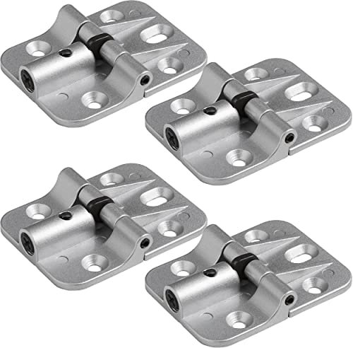 4 Stück Falttürscharnier 60 x 45 mm Öffnungswinkel 180° Klapptürbeschlag Falttürbeschlag Scharnier von SOTECH
