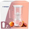 Wessper Wasserfilter Kanne Glas 3L Crystaline, Set Wasserkanne und 2 Filter AQUA CLASSIC, Wasserkaraffe für Trinkwasser Kompatibel mit Brita Classic, Dafi - Weiß