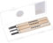 sourcing map 1 Satz 3 Stück Kunsthandwerk Messer Kit 7.3mm/6mm/5mm 50# Kohlenstoffstahl Große Flache Runde Dreieck Klinge Holz Griff Kunst Hobby DIY Gravur Handwerkzeuge