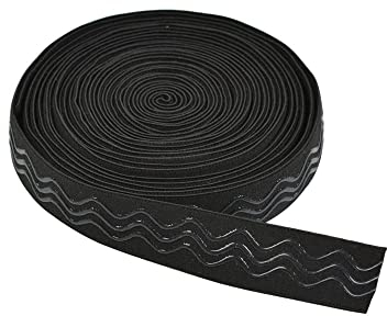 Bande Elastique Couture Noir Ruban Elastique Sangle Elastique Bande Élastique Plate (1 inch X 6 yard)