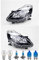 EISENFELS Set 106572586 erstellt mit Scheinwerfer links und rechts + OSRAM COOL BLUE INTENSE H7 Leuchtmittel kompatibel mit Clio III BR0/1 CR0/1