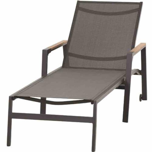 Siena Garden Savona Liege, matt-anthrazit Alu,Teak FSC 100%