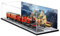 Acryl-Vitrine für Lego Harry Potter Hogwarts Express & Hogsmeade Station 76423 - Vitrine, staubdichte Aufbewahrung, Geschenke (Hintergrund A)