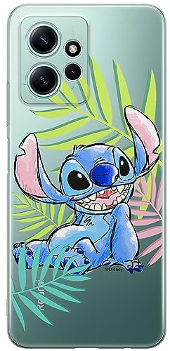 ERT GROUP Funda para teléfono móvil Xiaomi REDMI Note 12 4G Original y con Licencia Oficial de Disney con diseño Stitch 008 Adaptada a la Forma del teléfono móvil, parcialmente Transparente
