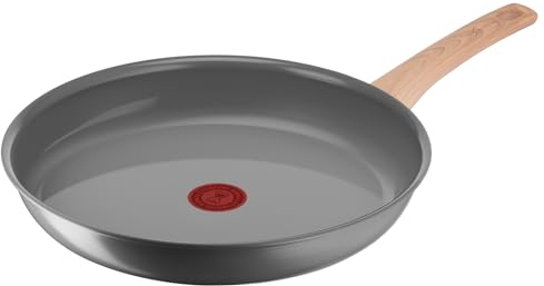 Lagostina Vivissima, Padella Antiaderente 30 cm con Manico Lungo, Rivestimento in Ceramica, Riscaldamento Rapido e Cottura Uniforme, Adatto a Tutte le Fonti di Calore Inclusa Induzione