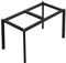 Pieds de Table en métal, Cadre de Bureau Moderne, avec ventouses, Pieds de Table de Salle à Manger industriels Robustes, Base de Bureau pour marbre, Verre, Dessus en Bois, Pieds de