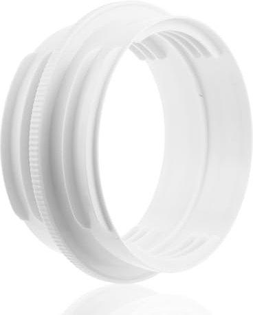 Elkuaie Air Conditioner Exhaust Hose Coupler, Universal 130mm & 150mm, ABS Material, White, 1pc