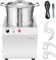 VEVOR Robot Culinaire et Hachoir à Légumes 6 L, Robot Multifonction en Acier Inoxydable de Qualité Alimentaire, avec 2 Lames Supplémentaires en S, pour Hacher Rapidement Fruits, Restaurant, Maison
