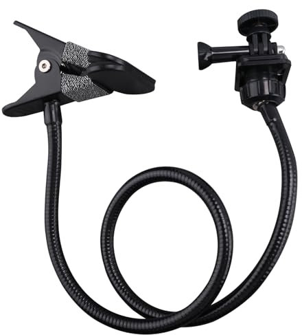Giuneuow Webcam Stand 25 Inch Flexible Desk Mount Clamp Gooseneck Stand for Webcam C930E,C930,C920, C922X,C922, C925E