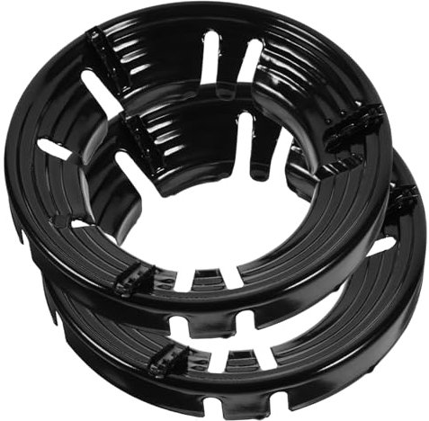 Milisten Pare-vent Pour Poêle à Gaz En Acier Inoxydable 2 Pièces, Coupe-vent Et Économiseur D'énergie, Protection Anti-projection Et Rassemble-flammes, Accessoire La Cuisine Maison Et Restaurant