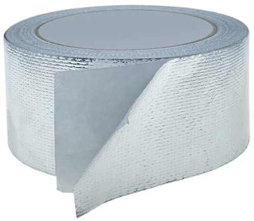 Dorccsi Ruban d'échappement, ruban de chaleur auto-adhésif de 16, 4 pouces, étanche et résistant à la déchirure pour la maison, la voiture, l'industrie