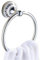 Acero inoxidable Anillo de toalla Baño cocina montado en la pared Porta toallas Cerámica, Cromado