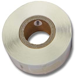 vhbw Etiketten-Rolle 25mm x 54mm (500 Etiketten) kompatibel mit Seiko Smart Label Printer SLP420, SLP430, SLP440, SLP450 Etiketten-Drucker