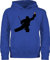 Shirtracer Kinder Hoodie Jungen Mädchen - Sport Kleidung - Towart Eishockey Eishockeytorwart - 128 (7/8 Jahre) - Royalblau - Hockey Pullover tormann Pulli Ice Junge Torwart Kids