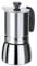 ROSSETTO Cafetière Italienne en Inox avec Poignée Grise (4 Tasses)